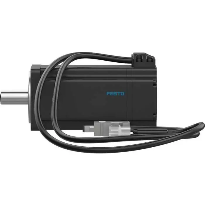Festo 300 V 400 W Servo Motor, 6000 RPM, 3.81 Nm Max Output Torque, EMMB-AS-60-04-S30S
