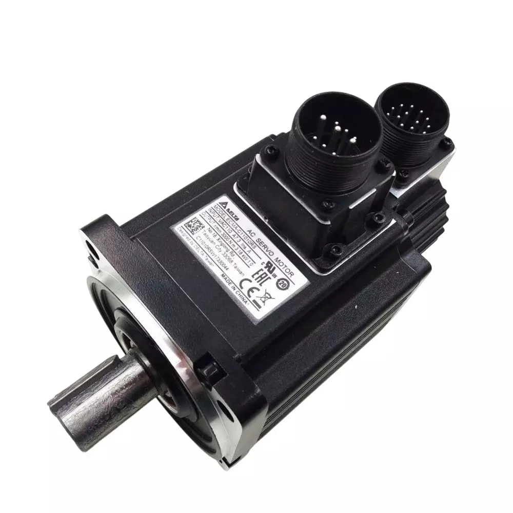 Delta ECMA Series 1 kW AC Servo Motor 220 V, 3000 RPM Speed and 100 mm Motor Frame Size, ECMA-C11010RS