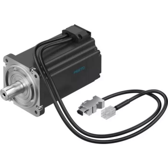 Festo 300 V 750 W Servo Motor, 5000 RPM, 7.17 Nm Max Output Torque, EMMB-AS-80-07-S30M