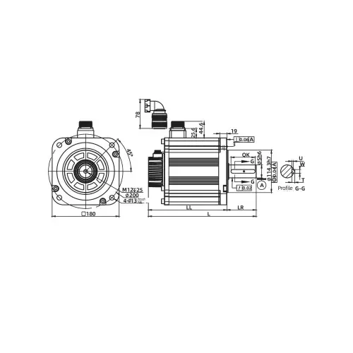 veichi-v7e-series-servo-motor-75-kw-power-180-mm-flange-1500-rpm-v7e-m18d-7r515-d1hf