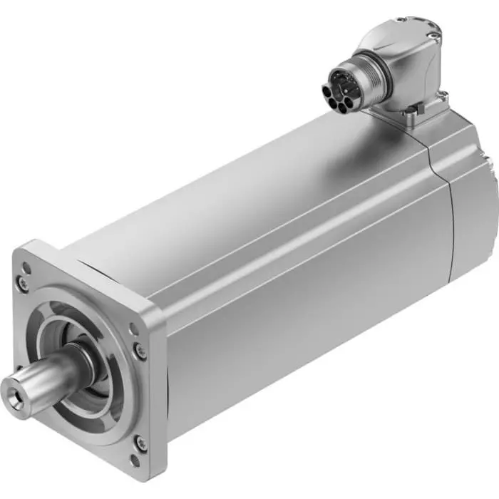 Festo 680 V dc 910 W Servo Motor, 14000 RPM, 9.9 Nm Max Output Torque, 19 mm Shaft Diameter, EMMT-AS-80-L-HS-RMB