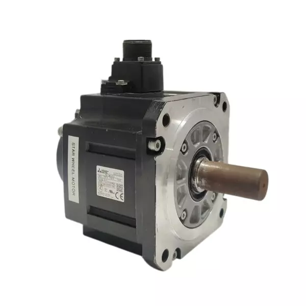 Mitsubishi Electric 1 kW Servo Motor with Plain Shaft Without Brake, 4.77 NM Torque and 2000 RPM Speed, HG-SN102J
