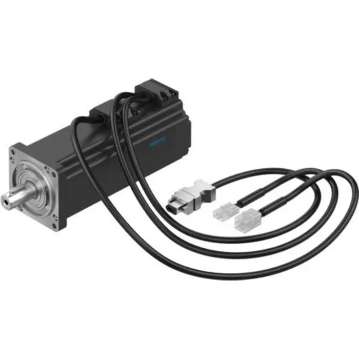 Festo 300 V 400 W Servo Motor, 6000 RPM, 3.81 Nm Max Output Torque, EMMB-AS-60-04-K-S30MB