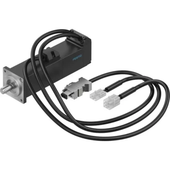 Festo 300 V 100 W Servo Motor, 3000 RPM, 0.96 Nm Max Output Torque, EMMB-AS-40-01-K-S30SB