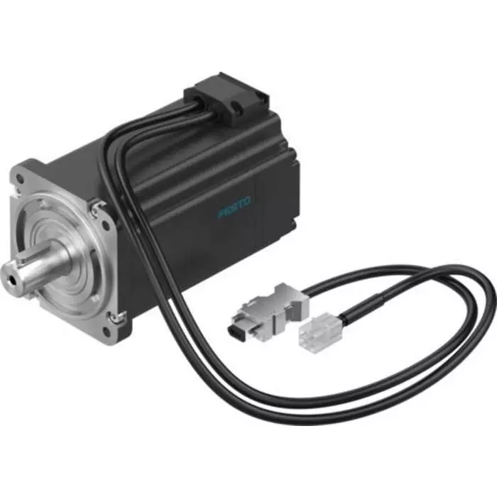Festo 300 V 750 W Servo Motor, 3000 RPM, 7.17 Nm Max Output Torque, EMMB-AS-80-07-K-S30M