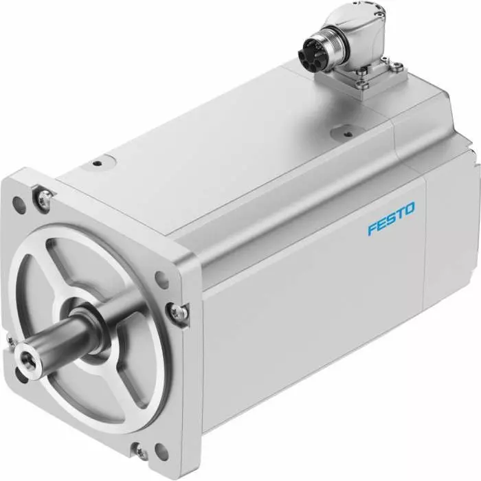 Festo 680 V dc 4.257 kW Servo Motor, 10000 RPM, 64 Nm Max Output Torque, 24 mm Shaft Diameter, EMMT-AS-150-MK-HS-R2MB