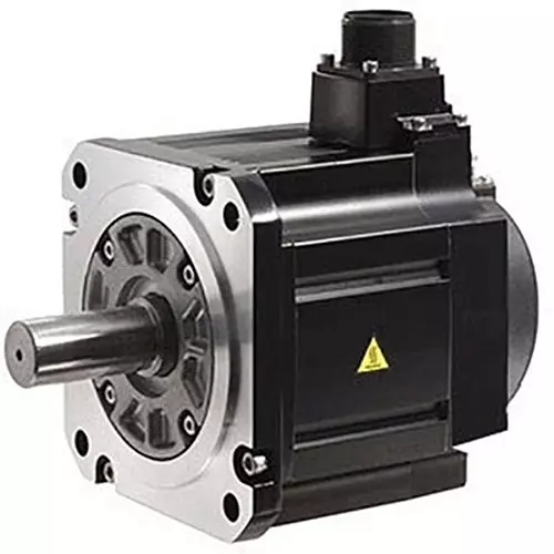 Mitsubishi Electric MELSERVO JE - HG-SN Series 500 W Servo Motor with Plain Shaft Without Brake, 2.39 NM Torque and 2000 RPM Speed, HG-SN52J
