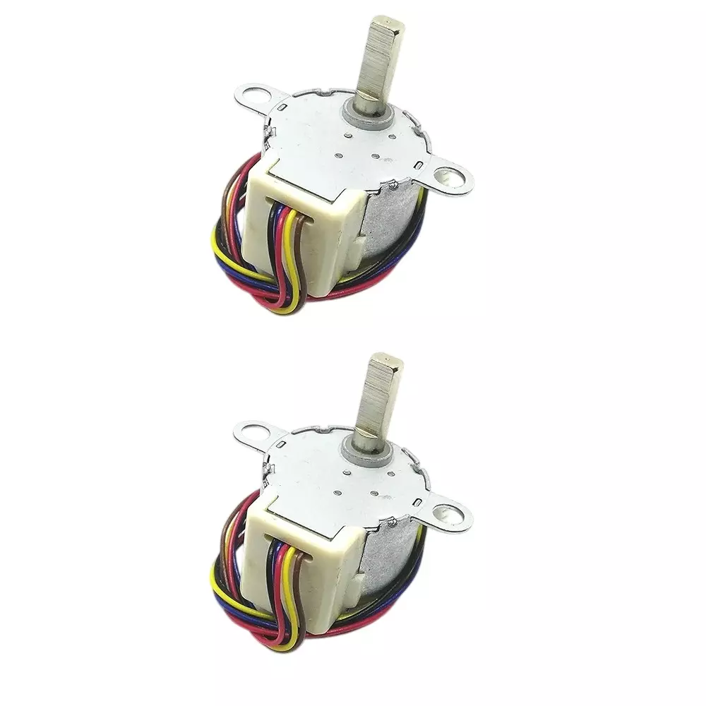 Invento CNC Reducing Stepping Stepper Motor DC12 V Voltage 0.6 A Current 7 Kg-cm Holding Torque, 24BYJ48 (Pack of 2 Pcs)