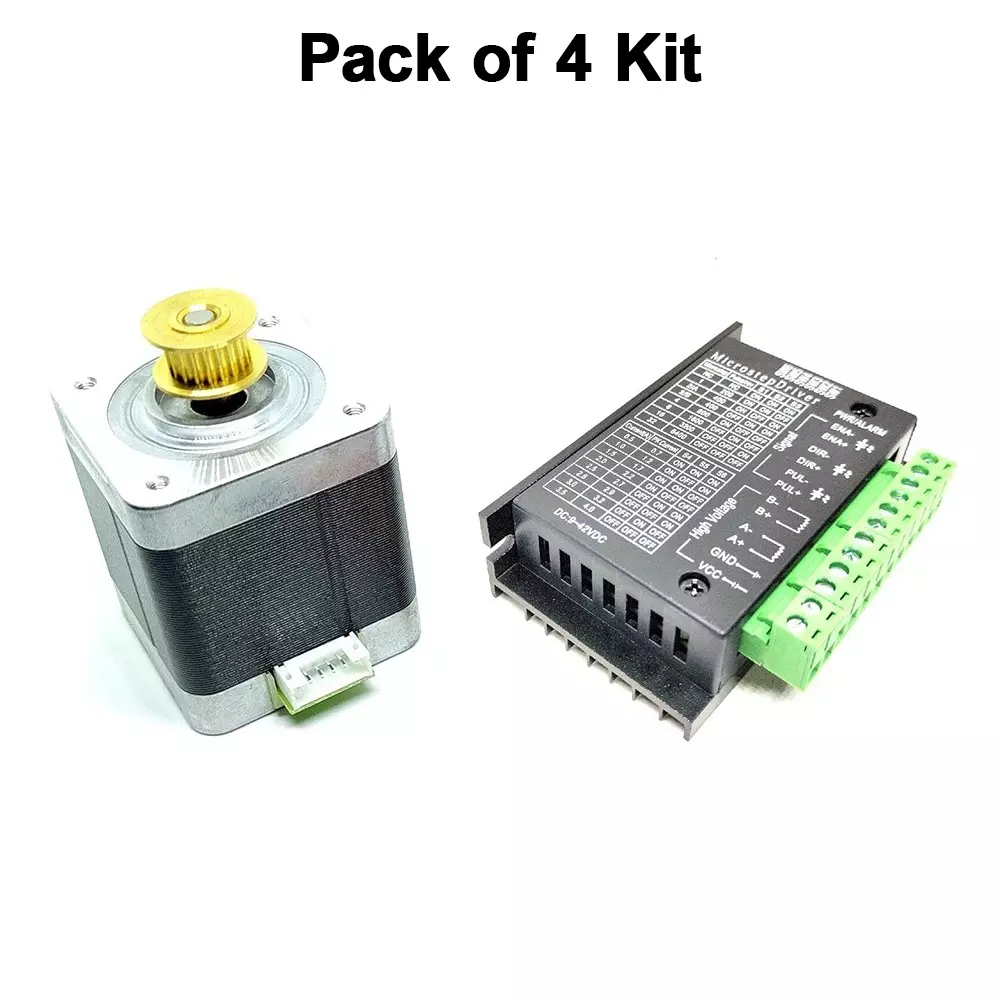 invento-nema-17-bipolar-stepper-motor-5-kg-cm-torque-with-inbuilt-20-teeth-gt2-pulley-tb6600-stepper-driver-isc-004-a-b2-pack-of-4-kit
