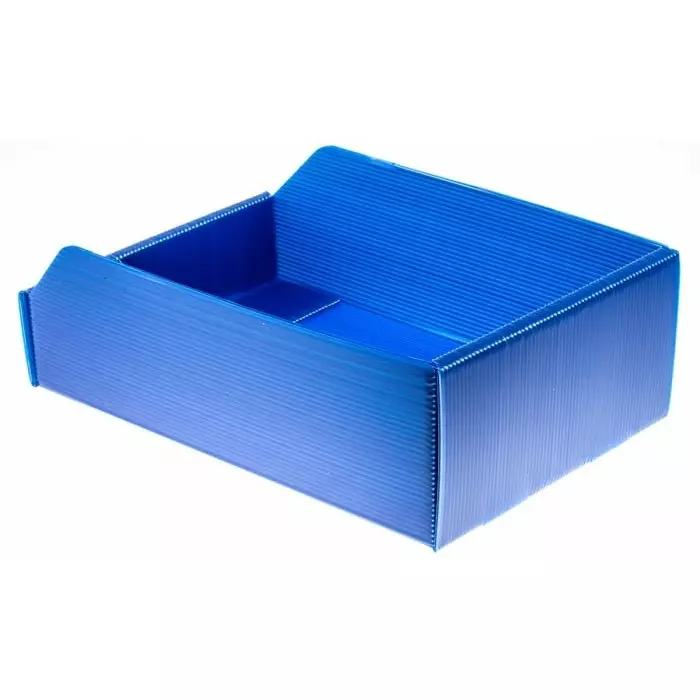 RS PRO 100x200 mm Blue Storage Bin Model No 6173205
