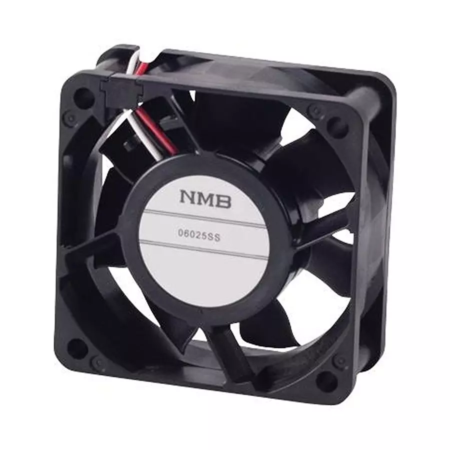 NMB TECHNOLOGIES AXIAL FAN, 60MM, 24VDC, 30.02CFM, 38.5DB, 06025SS-24R-AT-D0