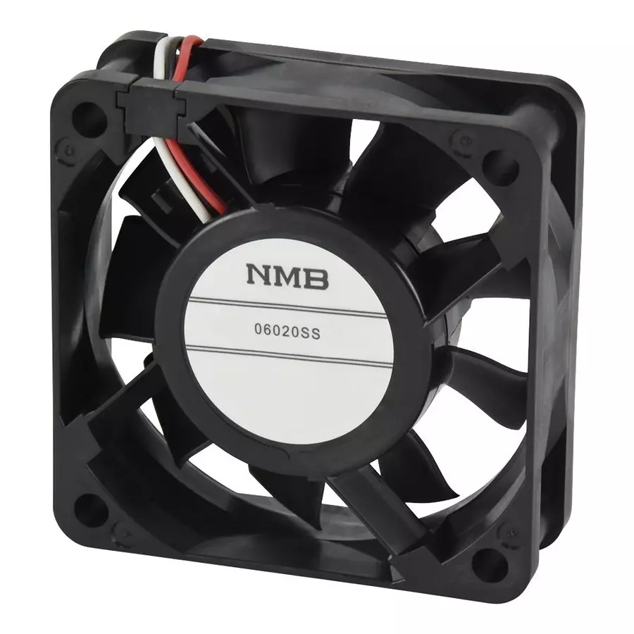 NMB TECHNOLOGIES AXIAL FAN, 60MM, 24VDC, 20.48CFM, 30.5DB, 06020SS-24N-AT-00