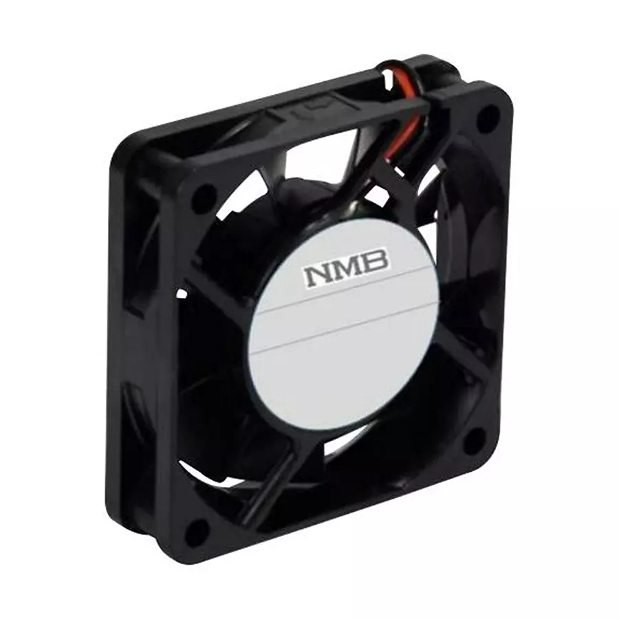 NMB TECHNOLOGIES DC Fan, Ball, 60mm, 4600Rpm, 24V, 0.1A, 06015KA-24N-AL-00
