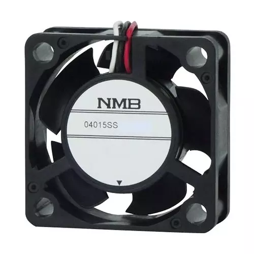 NMB TECHNOLOGIES DC AXIAL FAN, 40MM, 12V, 5.7CFM, 26DB, 04015SS-12L-AA-00
