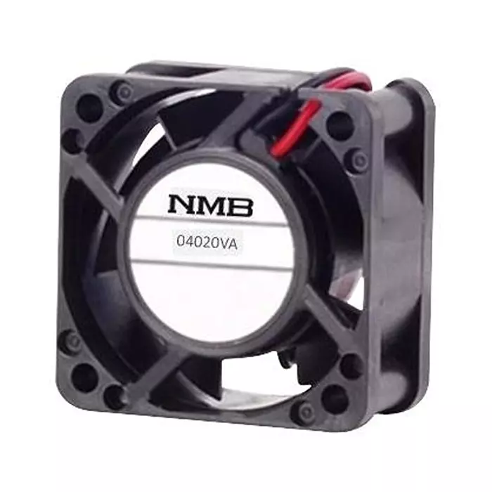 NMB TECHNOLOGIES DC AXIAL FAN, BALL, 11.3CFM, 0.1A, 24V, 04020VA-24P-AL-00