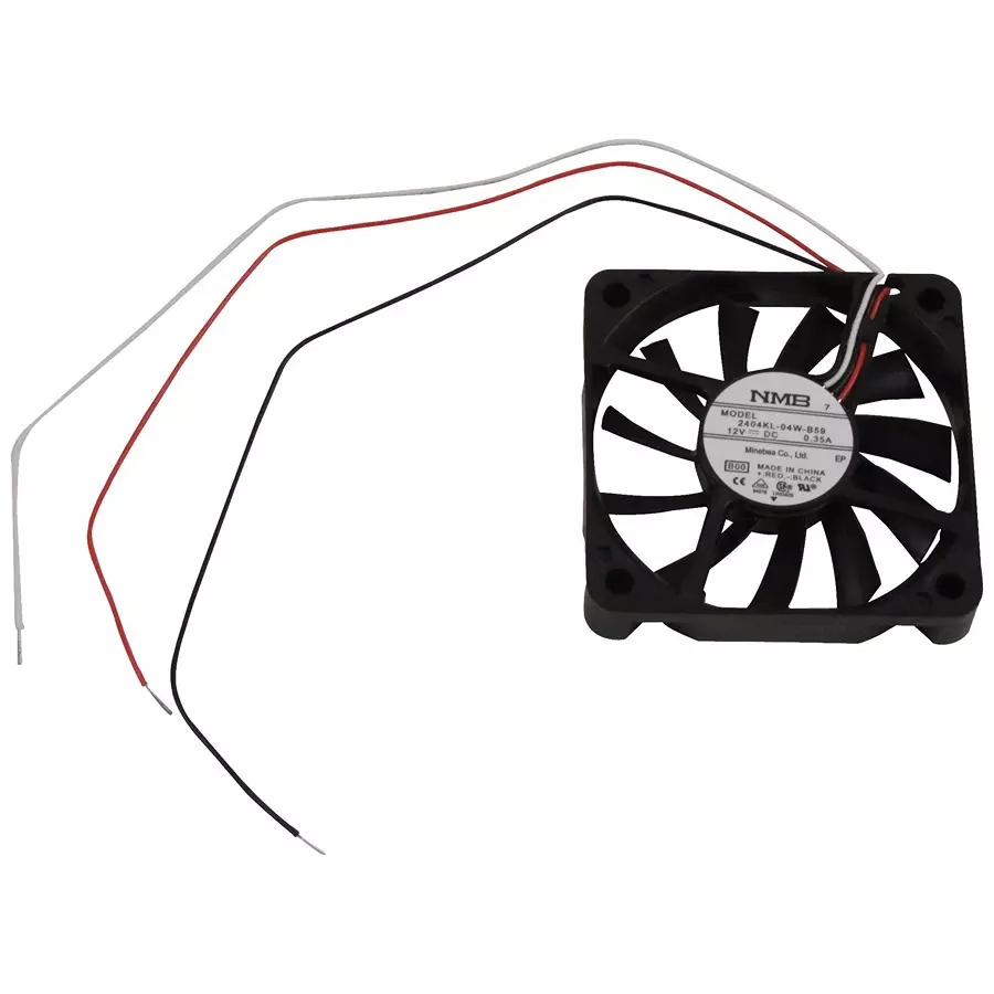 NMB TECHNOLOGIES DC FAN, AXIAL, 60MM X 50MM X 10MM, 12V, 2404KL-04W-B59-B00