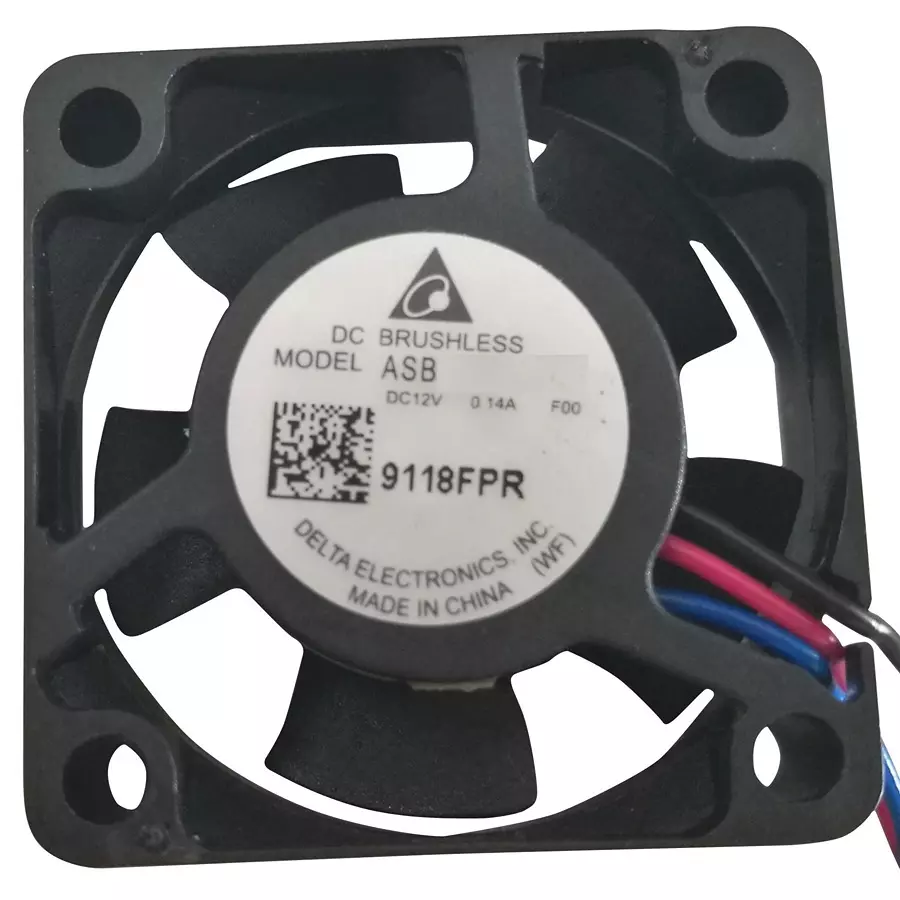 DELTA ELECTRONICS / FANS Axial Fan, 30Mm, 12Vdc, 4.3Cfm, 27Dba, ASB0312HA-DF00