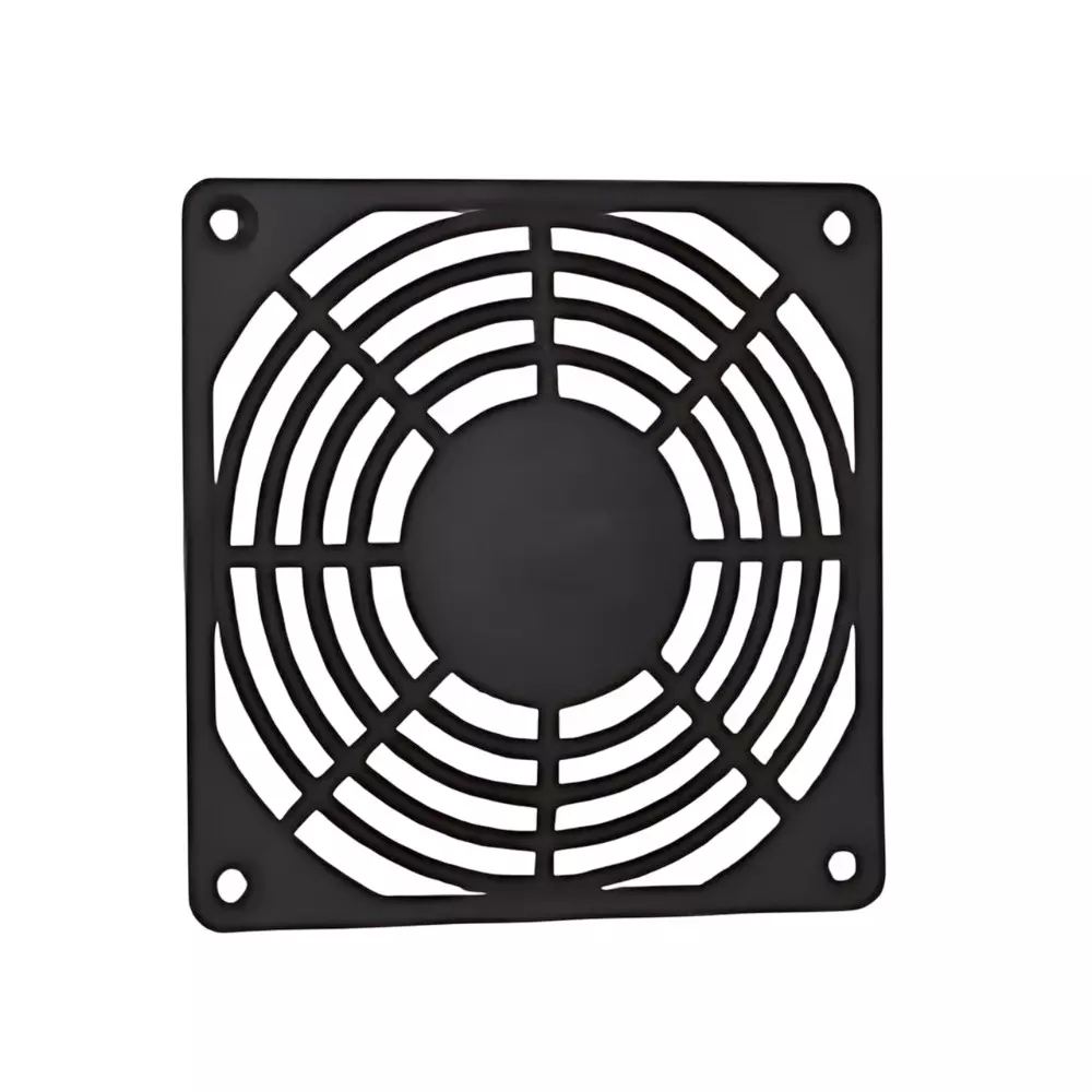 Elettro Fan Finger Guard Square Shape Screw Fit Black ABS Body, Size 220x220 mm, ETFG-05 (Pack of 300)