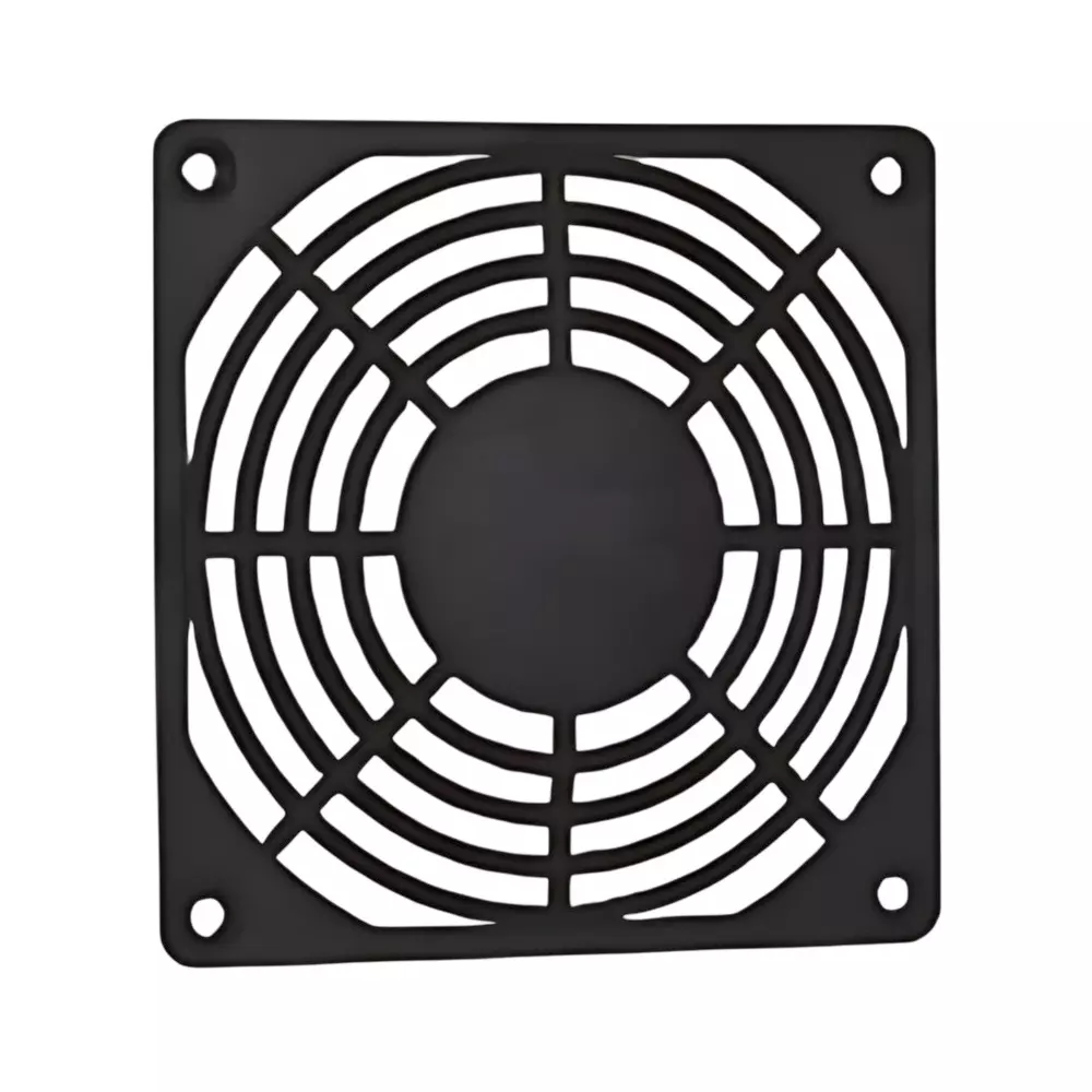 Elettro Fan Finger Guard Square Shape Screw Fit Black ABS Body, Size 92x92 mm, ETFG-07 (Pack of 500)