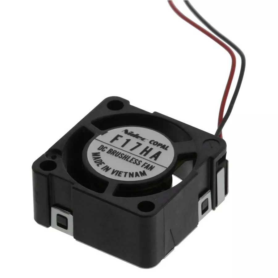NIDEC COMPONENTS AXIAL FAN, 17MM, 5VDC, 0.635CFM, 15DBA, F17HA-05HC