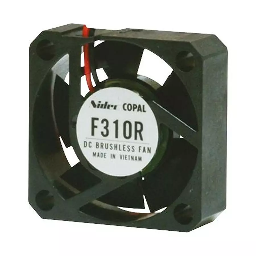 NIDEC COMPONENTS AXIAL FAN, 30MM, 12VDC, 3.18CFM, 17DBA, F310R-12LC