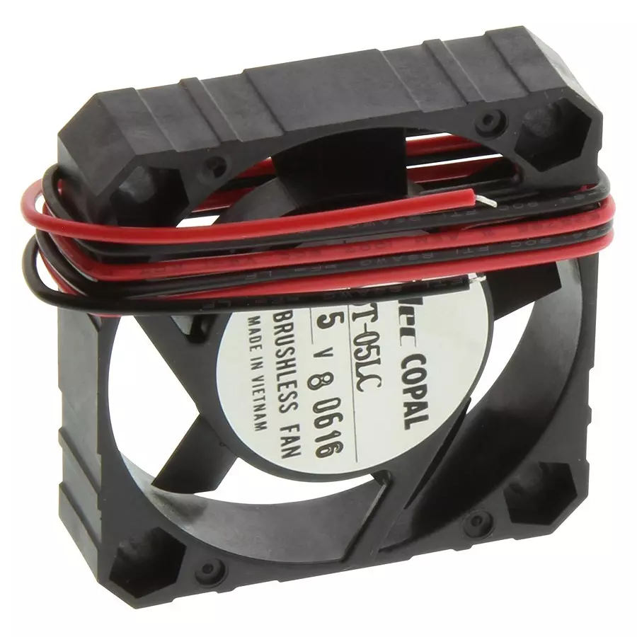NIDEC COMPONENTS AXIAL FAN, 40MM, 5VDC, 3.884CFM, 12DBA, F410T-05LC