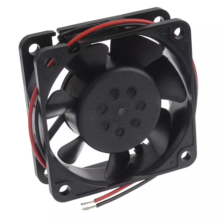 NMB TECHNOLOGIES AXIAL FAN, 60MM, 24VDC, 20.5CFM, 30.5DB, 06020SA-24N-EA-00