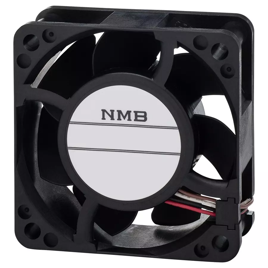 NMB TECHNOLOGIES AXIAL FAN, 0.67A, 8.04W, 12V, 60X25MM, 06025DA-12R-AU-02.