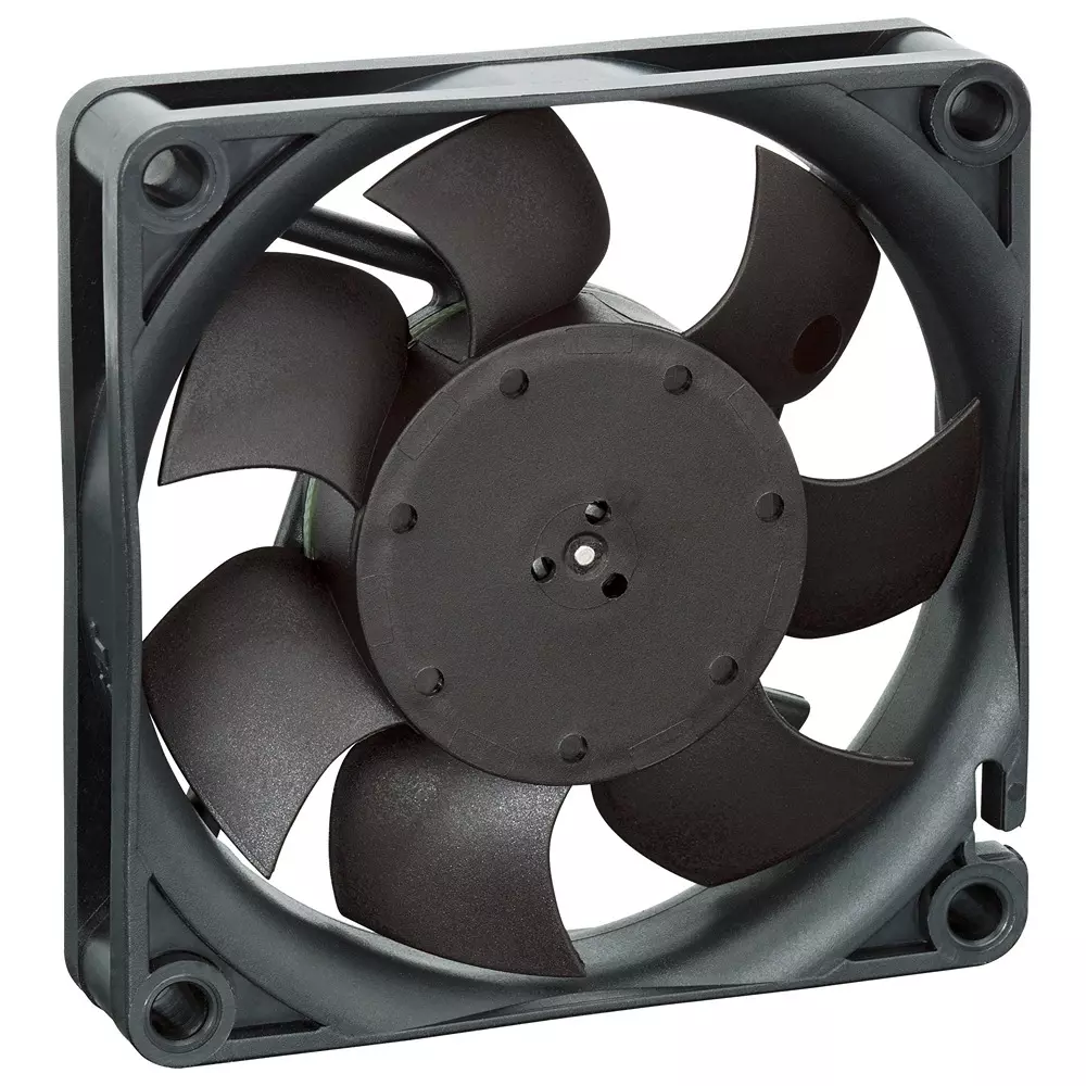 ebmpapst Axial Fan, 70X15mm, 21.2Cfm, 32Dba, 712F/2M-006
