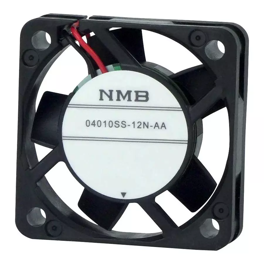 NMB TECHNOLOGIES AXIAL FAN, 40MM, 24VDC, 6.71CFM, 29DB, 04010SS-24N-AT-00