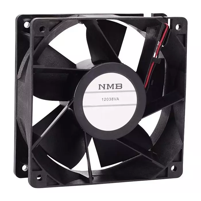 NMB TECHNOLOGIES AXIAL FAN, 120MM, 24VDC, 243.67CFM, 64DB, 12038VA-24R-GA-00