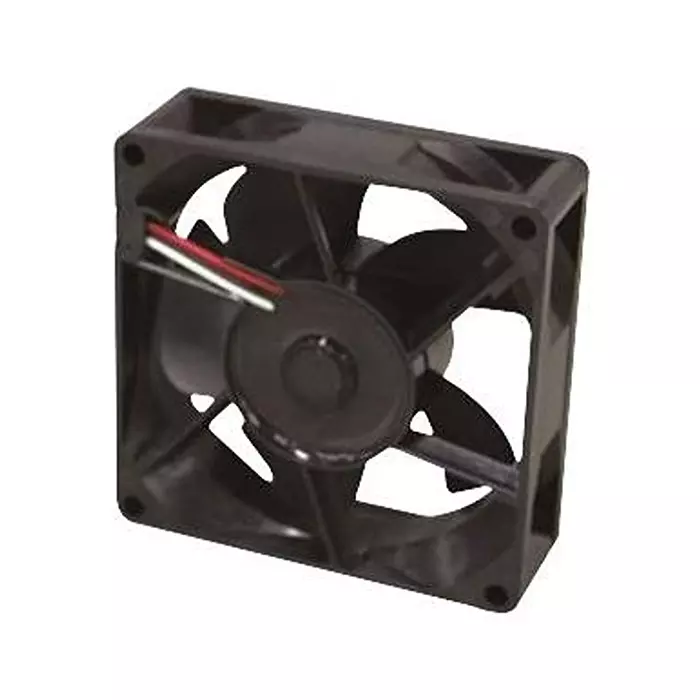 NMB TECHNOLOGIES DC FAN, 73.1CFM, 7000RPM, 12V, 0.57A, 08025VE-12P-GT-D0.