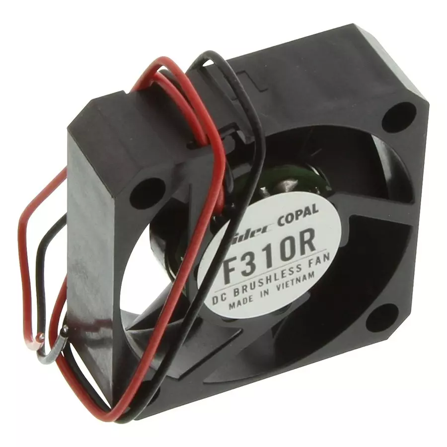 NIDEC COMPONENTS AXIAL FAN, 30MM, 12VDC, 2.118CFM, 13DBA, F310R-12LLC