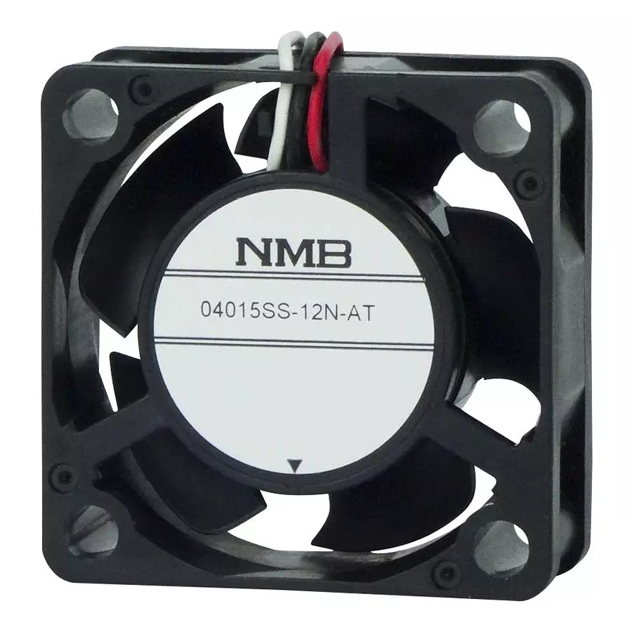 NMB TECHNOLOGIES AXIAL FAN, 40MM, 24VDC, 7.42CFM, 32DB, 04015SS-24N-AT-00