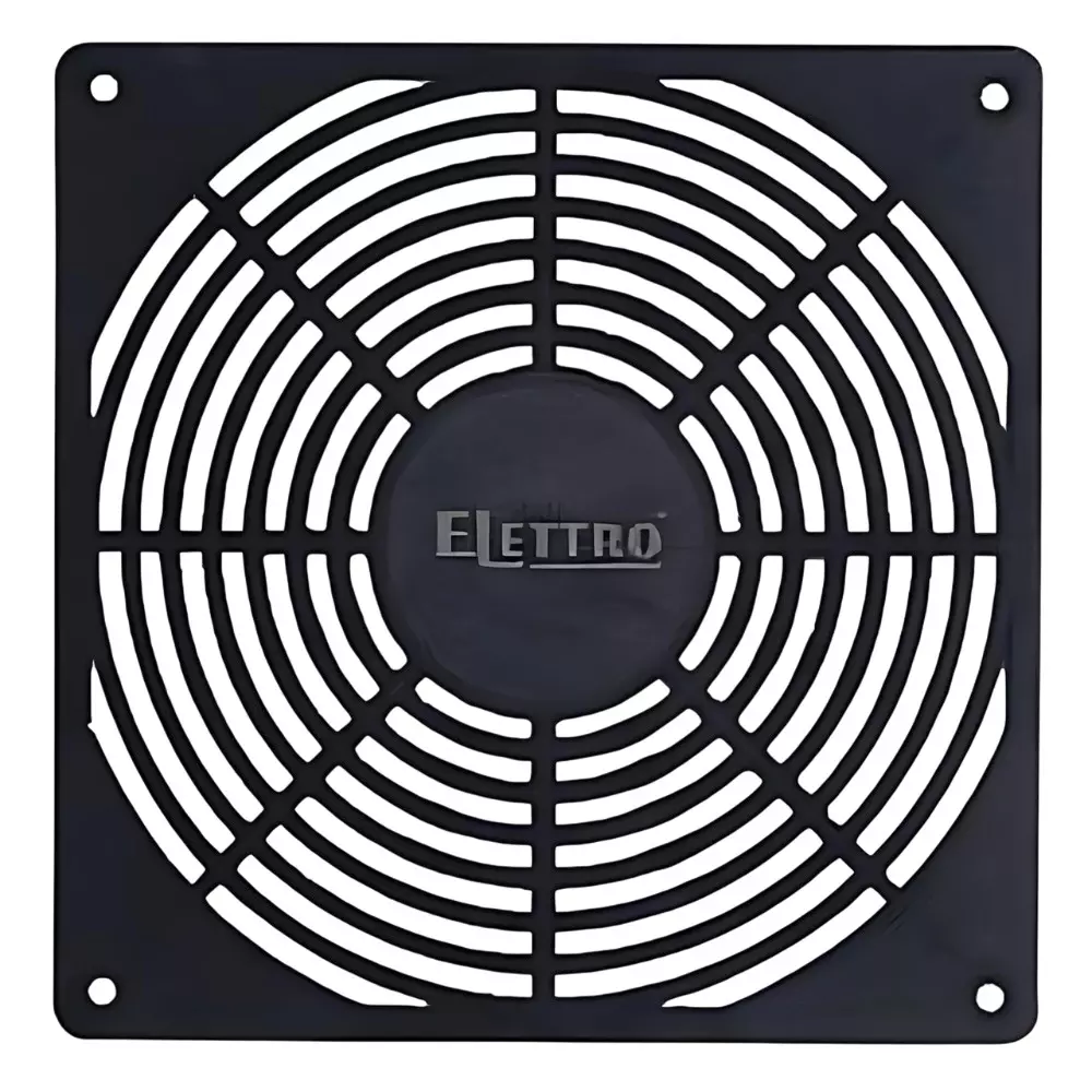 Elettro Fan Finger Guard Screw Fit Black ABS Body and CE, RoHS Approved