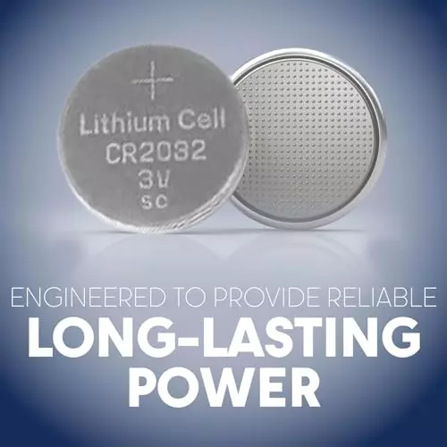 PremiumAV CR2032 3V Lithium Coin Cell Battery for Motherboard, Calculator, Camera, Car Remote, Toys, Medical Devices (Pack of 5)