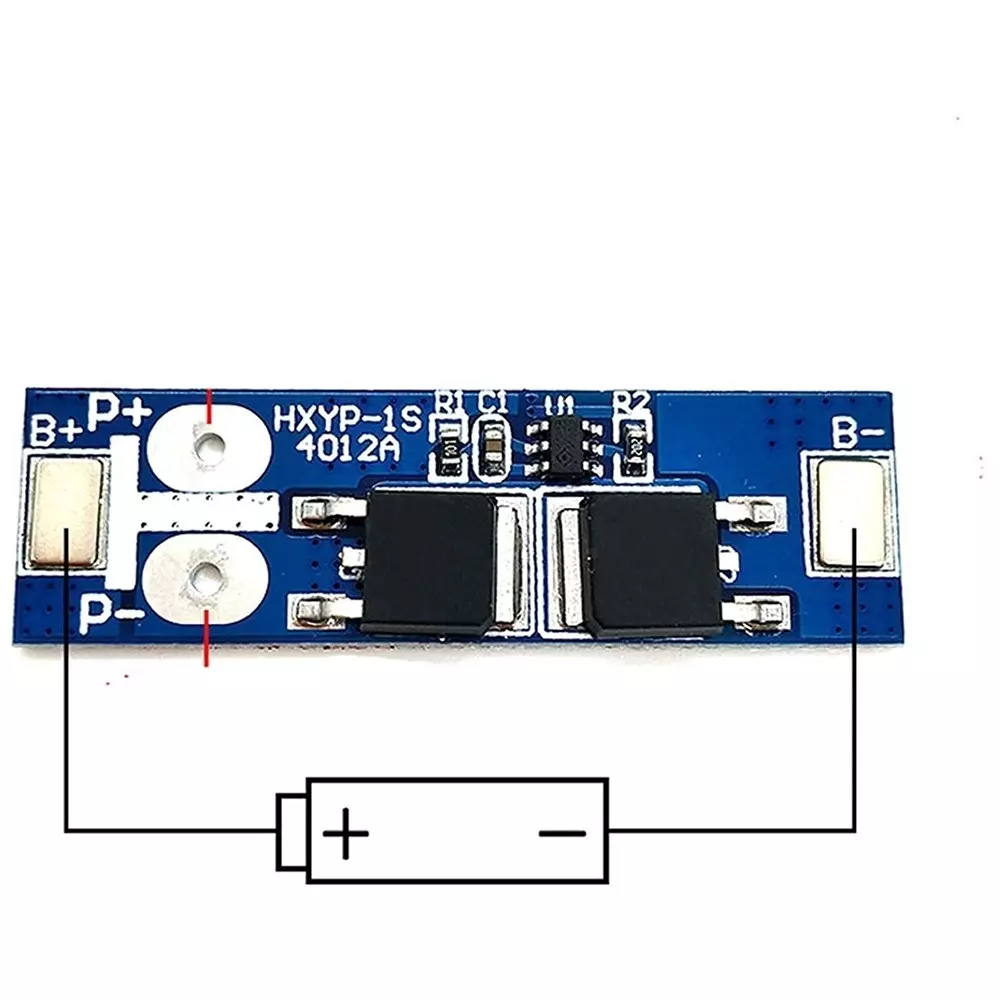 invento-bms-lithium-battery-charging-protection-board-1-cell-21005-v-over-discharge-detection-voltage-isc-2051-4-pack-of-8-pcs