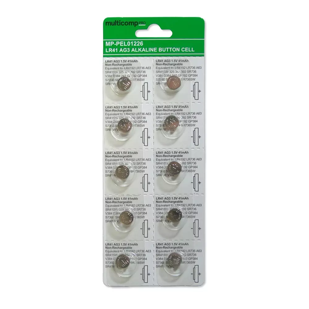 MULTICOMP PRO Batt 10.0 Pack Quantity 7.83 mm External Diameter Pressure Contact Battery Terminals, MP-PEL01226 (Pack of 10)