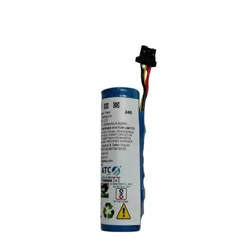 KP Original Rechargeable Battery 2600 mAh Capacity Lithium Ion Cell 3.7 V Compatible For Swipe Machine