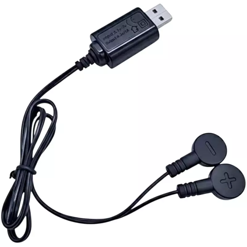KP Original Universal USB Magnetic Charger Black 100 cm 5 V 3.7 V Rechargeable Lithium ion Battery for 26650 18650 18500 18350 14500 10440 17670 16340