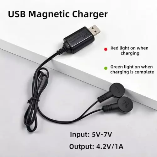 kp-original-universal-usb-magnetic-charger-black-100-cm-5-v-37-v-rechargeable-lithium-ion-battery-cell-charging-cord-usb-charging-cable