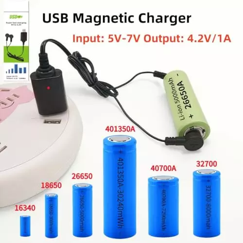 kp-original-universal-usb-magnetic-charger-black-100-cm-5-v-37-v-rechargeable-lithium-ion-battery-cell-charging-cord-usb-charging-cable