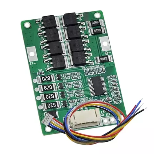 amiciSolar BMS Lithium Battery Protection Board With Balance 12 V 4S 20 A