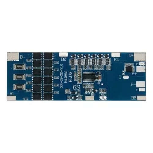amiciSolar BMS Protection Board 24 V 6S 30 A Output for 18650 Li-Ion Lithium Battery Packs