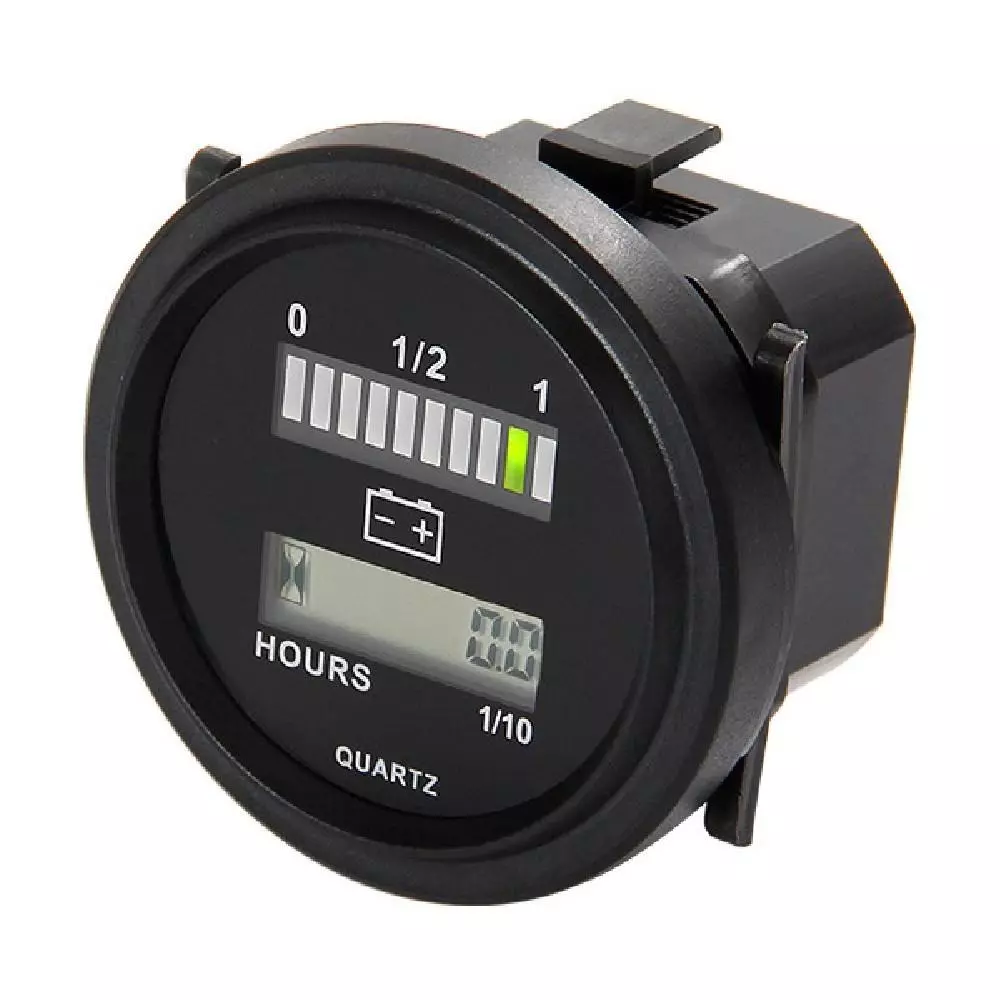 MULTICOMP PRO Battery Indicator 12 V DC Supply Voltage Min 72 Max Level Display / Hour Meter Function, MP011721