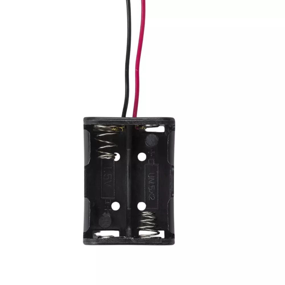 TAKACHI Battery Holder with Lead Wire -10 to 60 ℃ Operating Temperature Range Wire Material: Ul1007 Standard, BH-521A