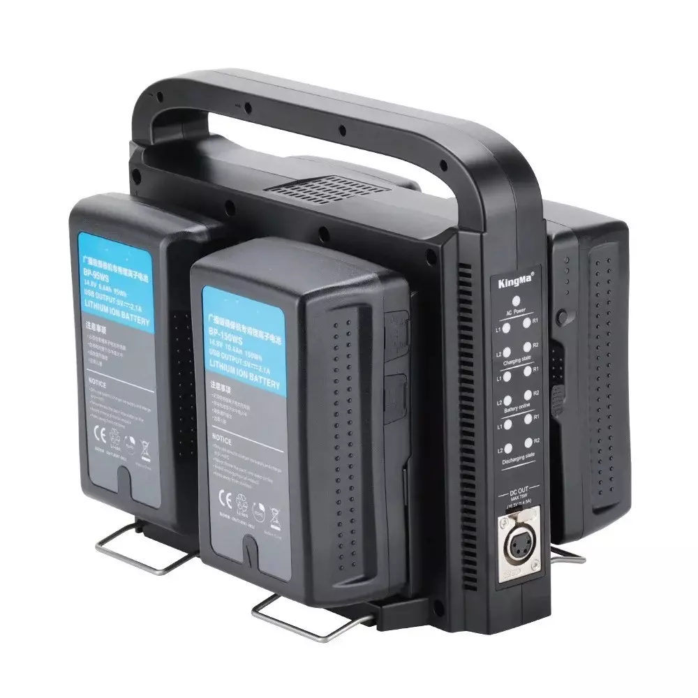 lrsa-lrsa-4-channel-v-mount-battery-charger-bp-4ch-4-channel-v-mountv-lock-battery-charger-with-dc-165v-power-supply-output-compatible-with-any-v-mount-batterybattery-not-included--lrsa