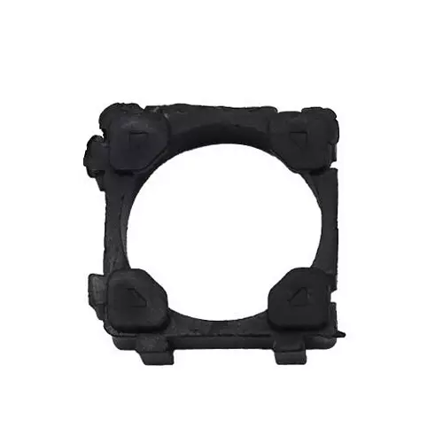 Invento Battery Cell Holder Bracket 100% Pure ABS Plastic 22x22 mm Size Press Type Lock, 18650 (Pack of 50 Pcs)