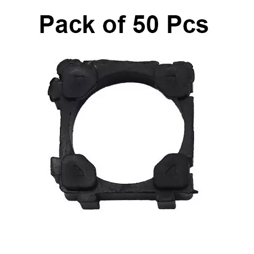 invento-50pcs-18650-holder-lithium-battery-safety-spacer-plastic-holder-22x22mm-for-diy-battery-pack-making