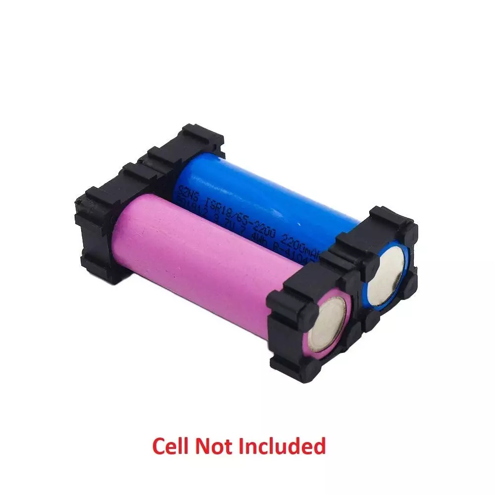 invento-50pcs-18650-holder-lithium-battery-safety-spacer-plastic-holder-22x22mm-for-diy-battery-pack-making